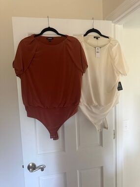 4 NWT Express bodysuits all size large